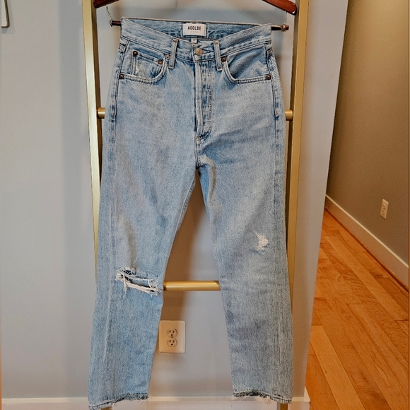 Agolde High Rise Riley Jean, Size 24 - Picture 2 of 8